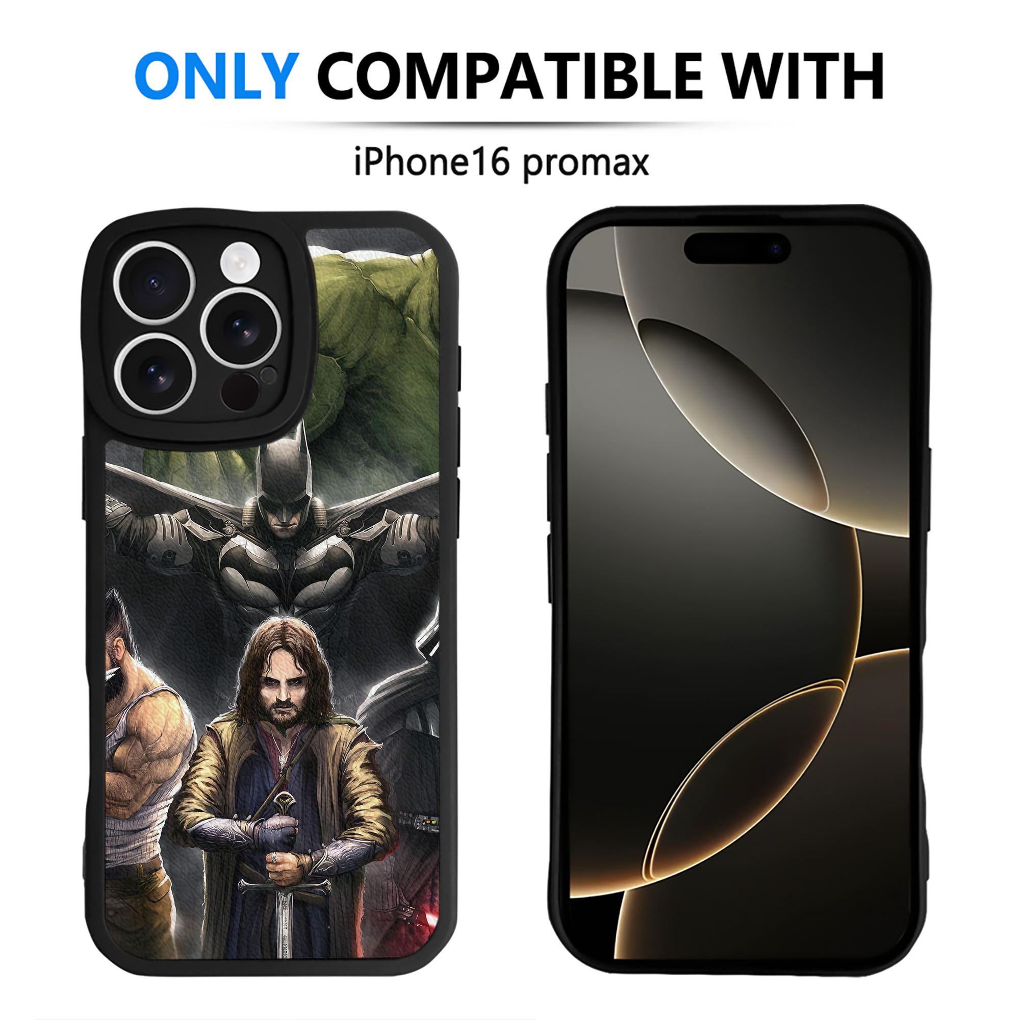 （画像用） スター・ウォーズ Star Wars 【iPhone 16シリーズ対応】シリコンスマホケース（レザー調） 材質：シリコン